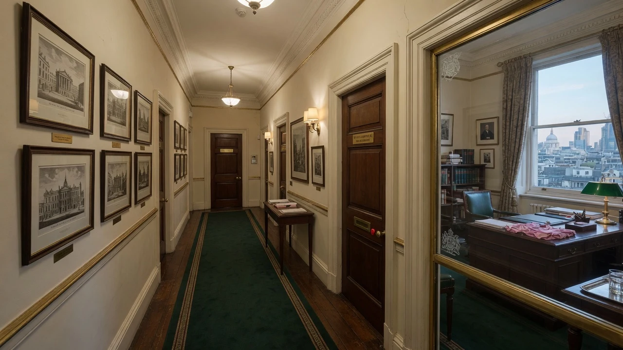 Partner corridor at Greer, Vane & Thorold